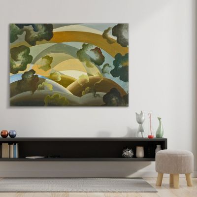 Sunset Of Lights Tullio Crali tcr19 canvas print 