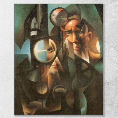 The Submerged Ii Tullio Crali tcr37 canvas print 