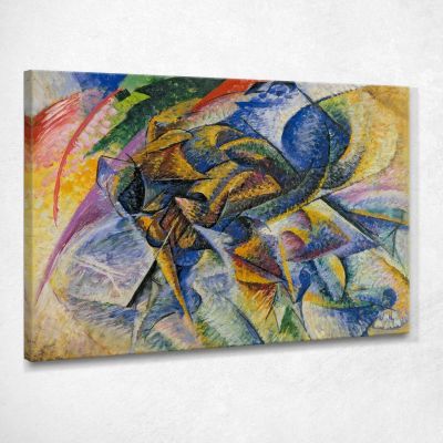 Dynamism Of A Cyclist Umberto Boccioni ubo2 canvas print 
