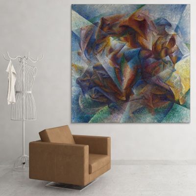 Dynamism Of A Footballer Umberto Boccioni ubo4 canvas print 