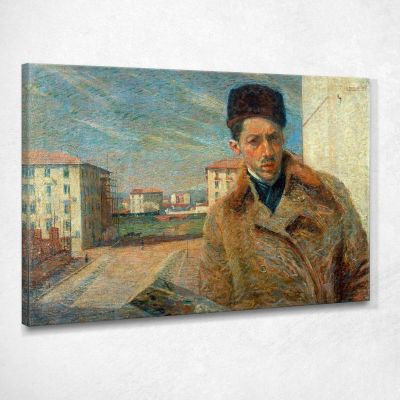 Portrait 108 Umberto Boccioni ubo12 canvas print 