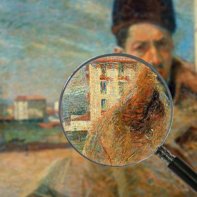 Portrait 108 Umberto Boccioni ubo12 canvas print