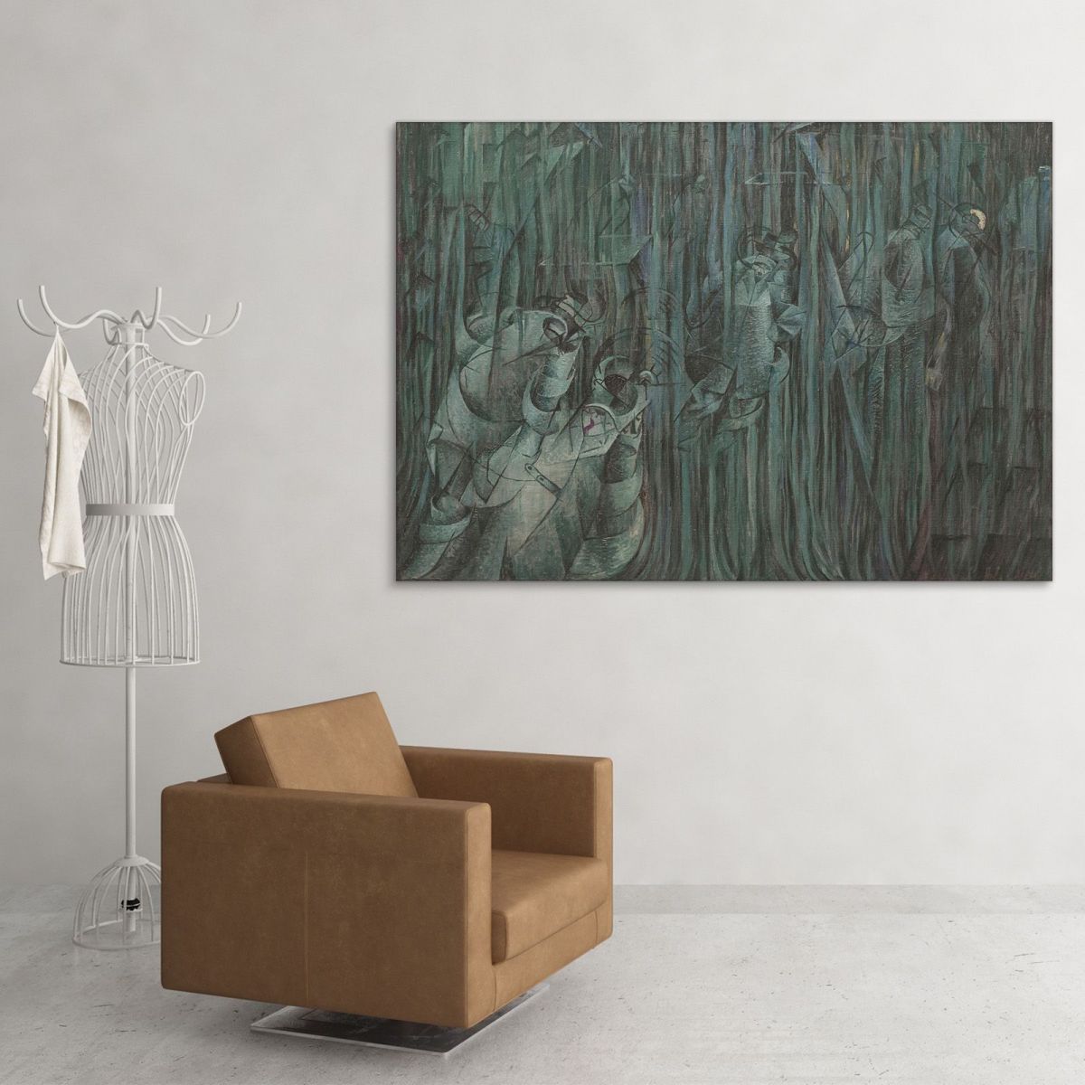 Moods - Series Iii - Those Who Stay Umberto Boccioni ubo16 canvas print 