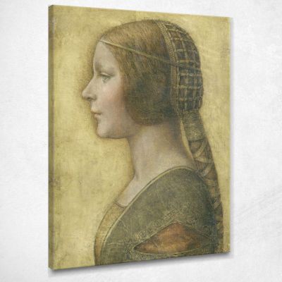 The Beautiful Princess Leonardo Da Vinci ldv15 canvas print