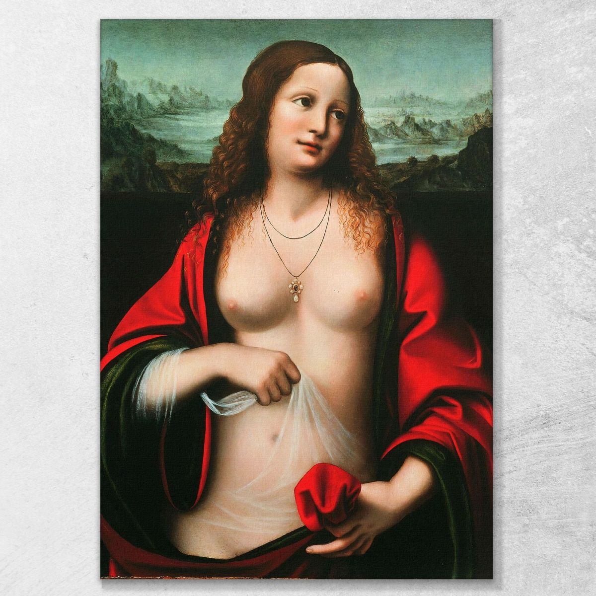 Mary Magdalene Leonardo Da Vinci ldv23 canvas print 
