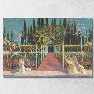 Annunciation Maurice Denis mdn3 canvas print 