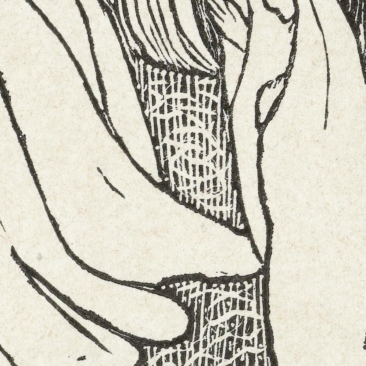 Illustration For Poem From Poetry Collection Sagesse By Paul Verlaine 2 Maurice Denis mdn21 canvas print