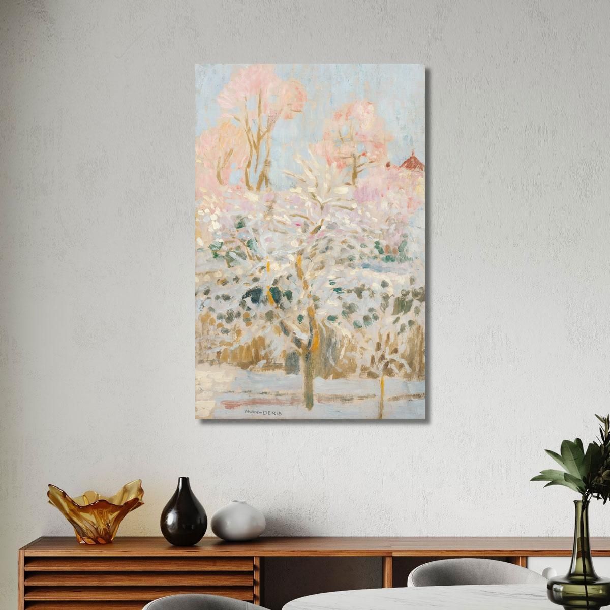Garden Under The Snow Maurice Denis mdn24 canvas print 