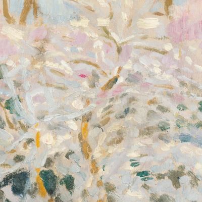 Garden Under The Snow Maurice Denis mdn24 canvas print