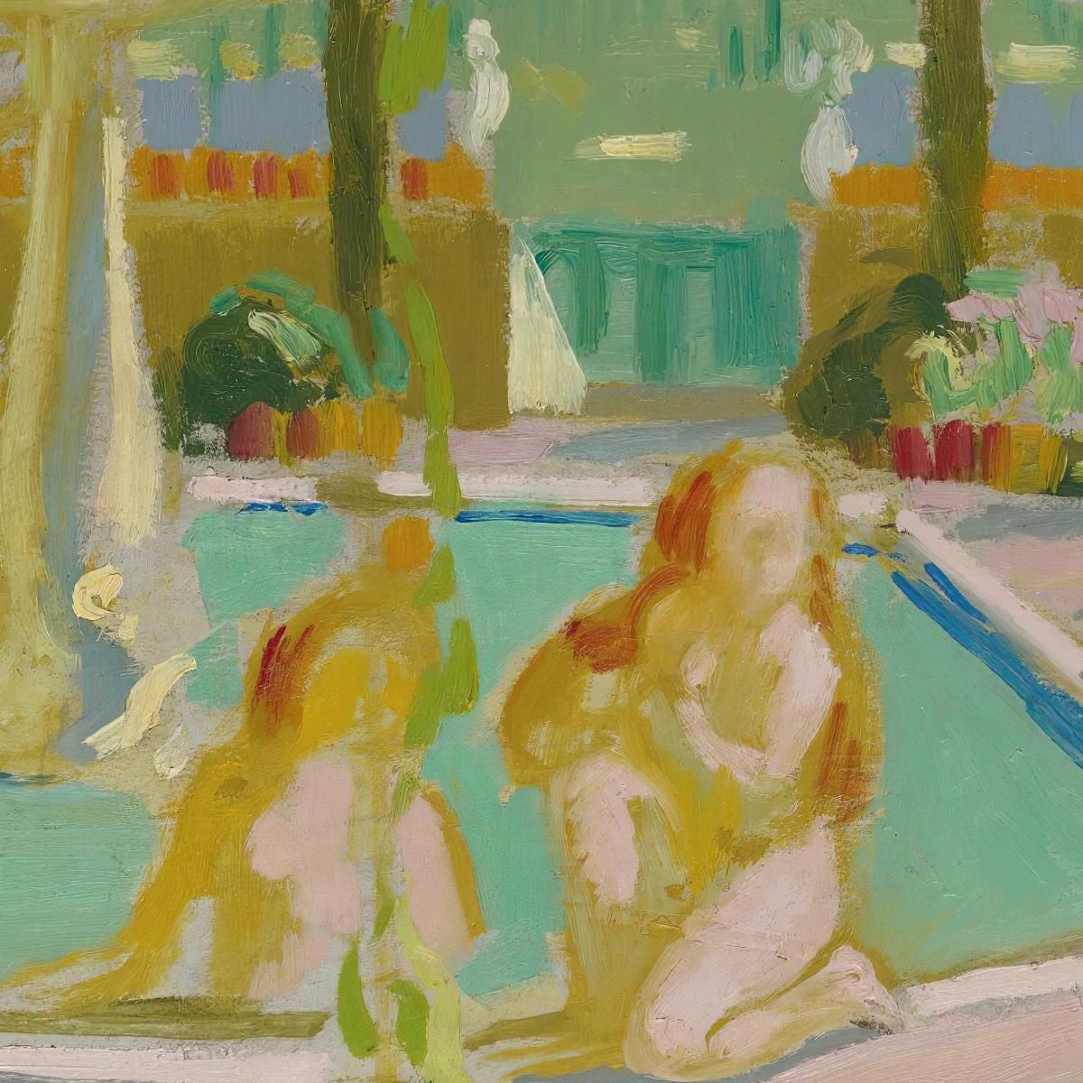 The Gardens Of Armida Sketch Maurice Denis mdn36 canvas print