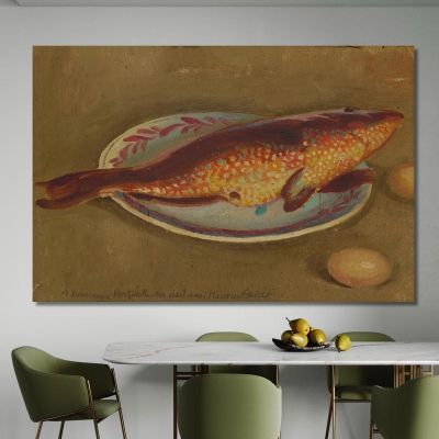 Still Life With Old Woman And Eggs Maurice Denis mdn45 canvas print 