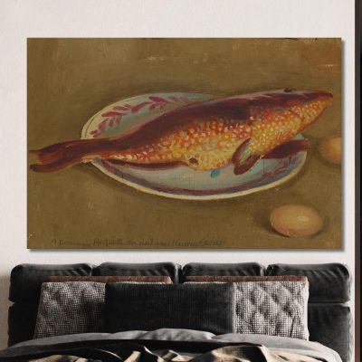 Still Life With Old Woman And Eggs Maurice Denis mdn45 canvas print 