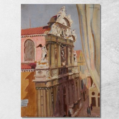 Santa Maria Zobenigo Venice Maurice Denis mdn55 canvas print 