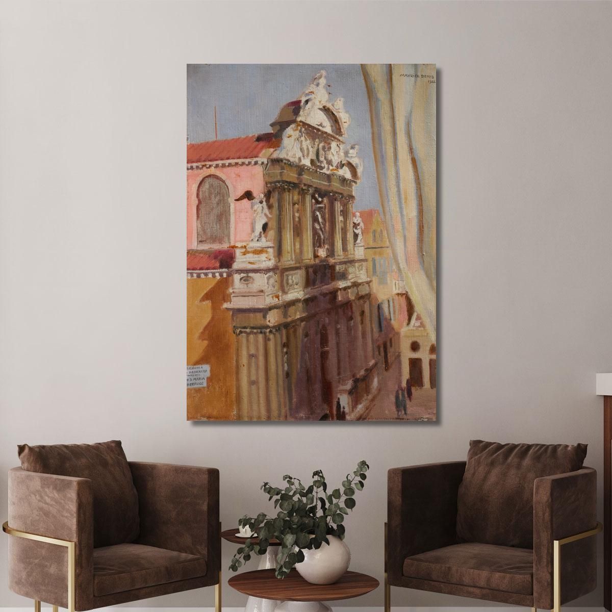Santa Maria Zobenigo Venice Maurice Denis mdn55 canvas print 