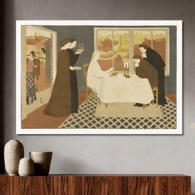 The Pilgrims Of Emmaus The Pilgrims Of Emmaus Maurice Denis mdn59 canvas print 