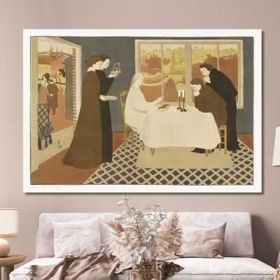 The Pilgrims Of Emmaus The Pilgrims Of Emmaus Maurice Denis mdn59 canvas print 