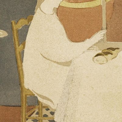 The Pilgrims Of Emmaus The Pilgrims Of Emmaus Maurice Denis mdn59 canvas print