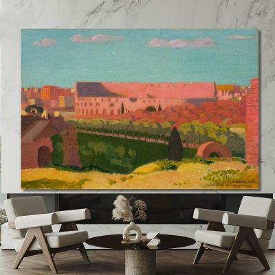 View Of The Colosseum Maurice Denis mdn67 canvas print 