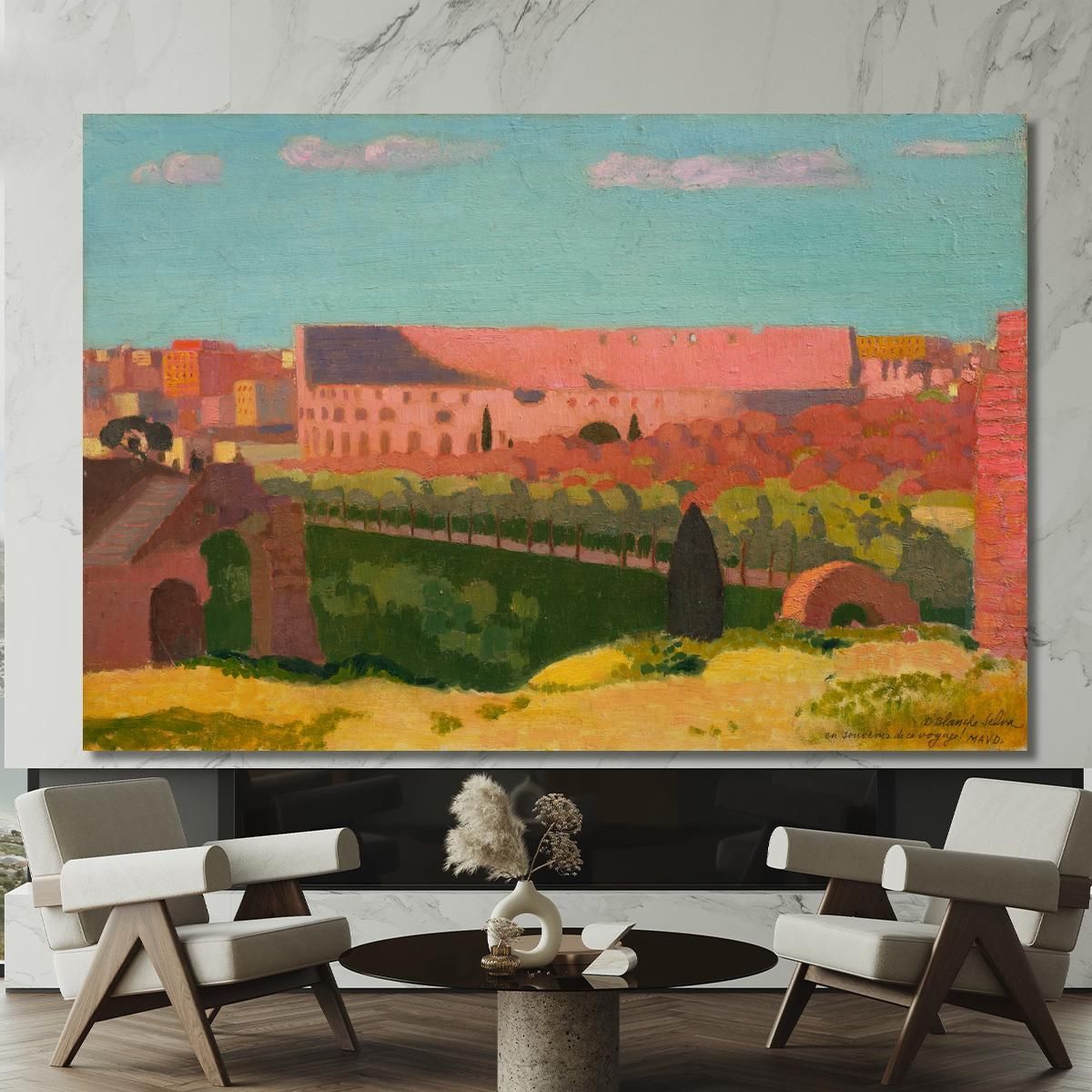 View Of The Colosseum Maurice Denis mdn67 canvas print 