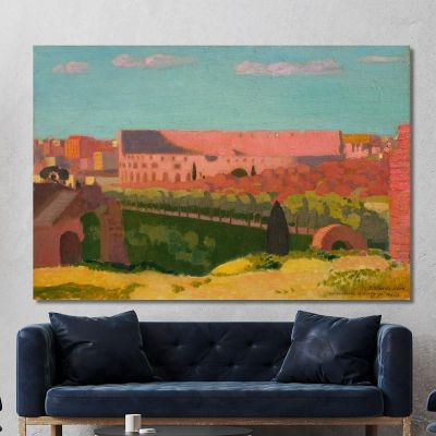 View Of The Colosseum Maurice Denis mdn67 canvas print 