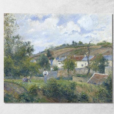 A Corner Of The Hermitage Pontoise 1878 Camille Pissarro cps2 canvas print 