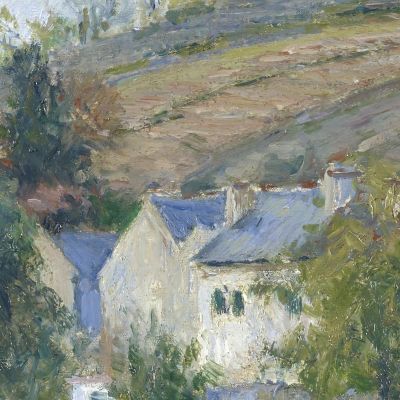 A Corner Of The Hermitage Pontoise 1878 Camille Pissarro cps2 canvas print