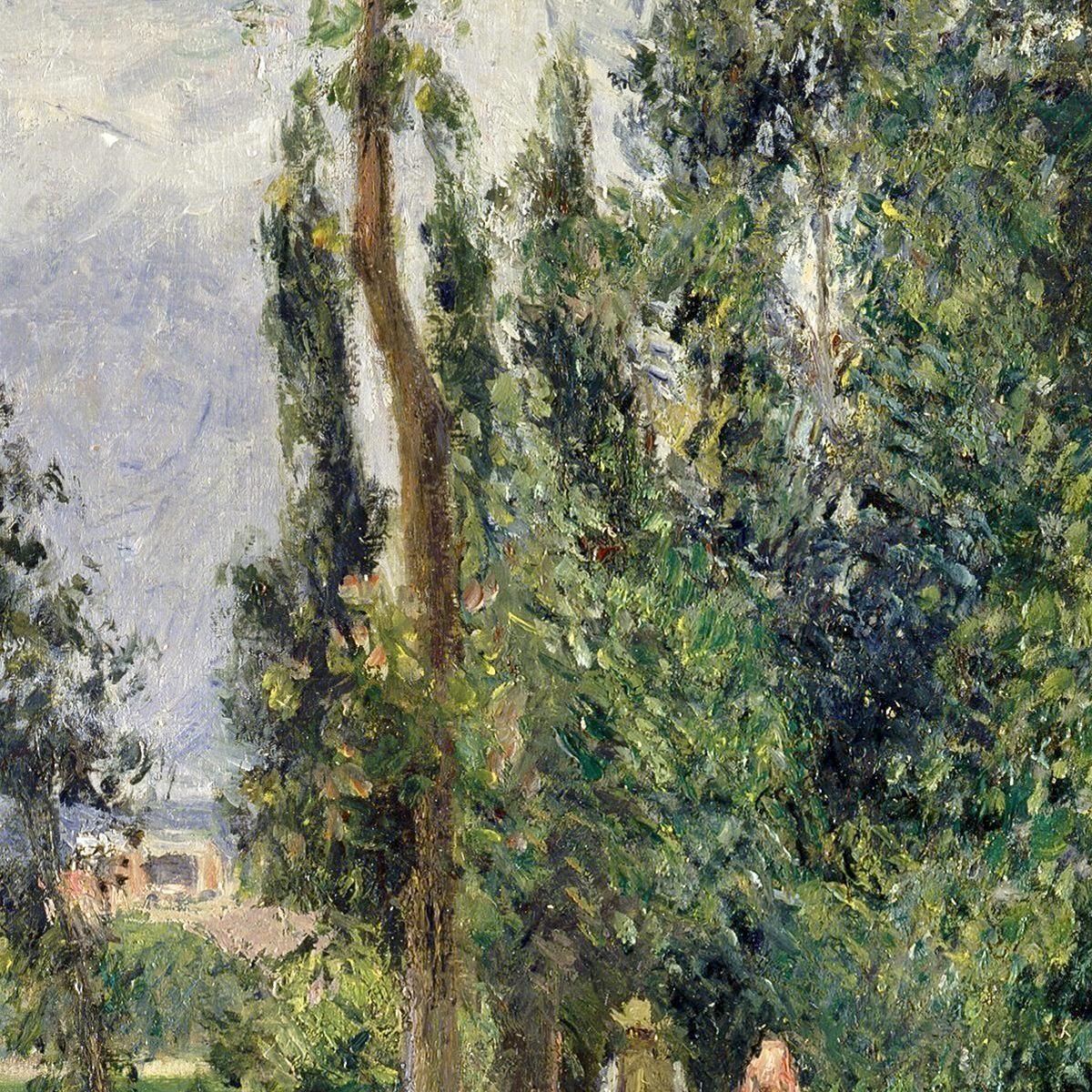 Côte Des Grouettes Near Pontoise Camille Pissarro cps23 canvas print