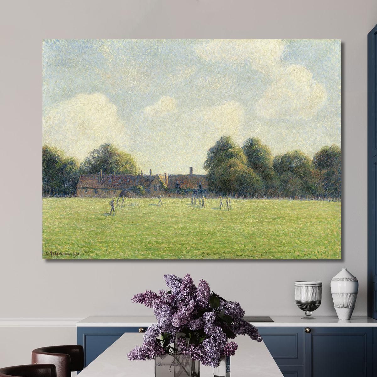 Hampton Court Green 1891 Camille Pissarro cps31 canvas print 