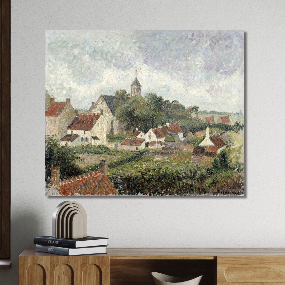 Knocke Village 1894 Camille Pissarro cps36 canvas print 