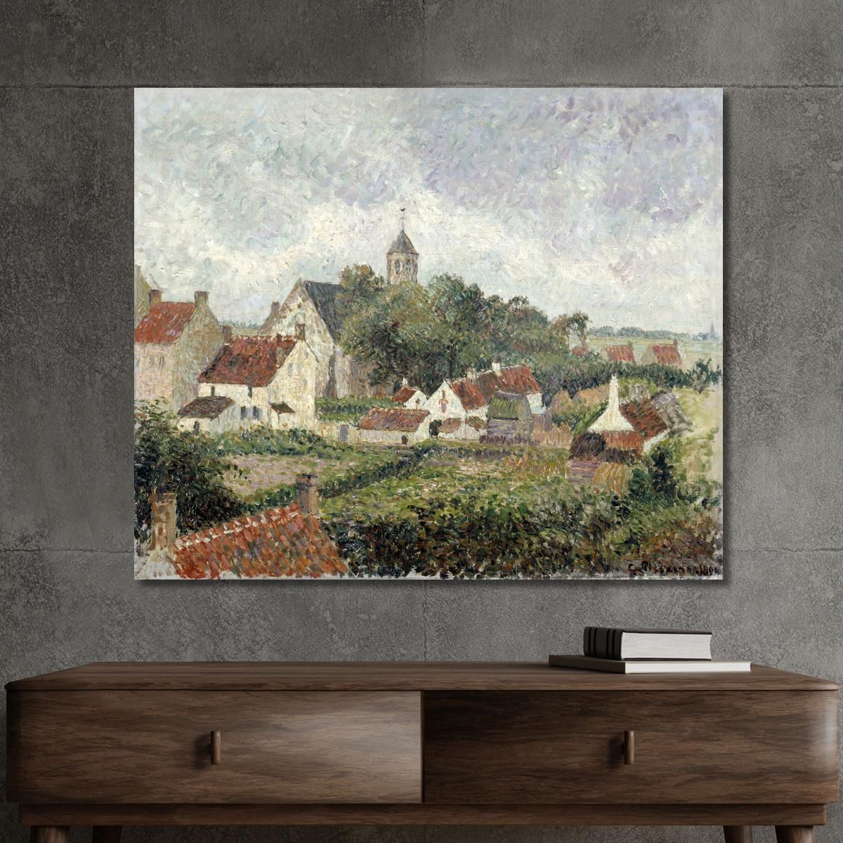 Knocke Village 1894 Camille Pissarro cps36 canvas print 