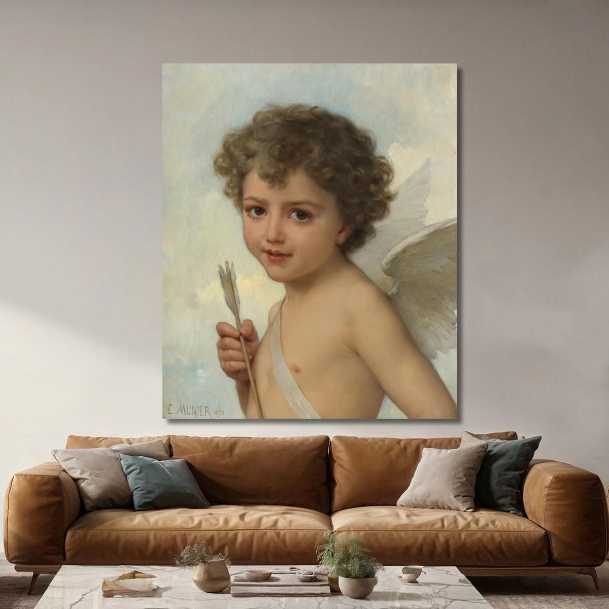 Amour Émile Munier emn2 canvas print 