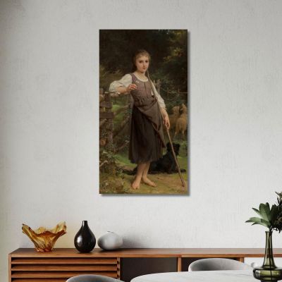 The Shepherdess Émile Munier emn27 canvas print 