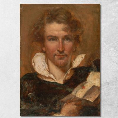 Self-Portrait William Etty wet30 canvas print 