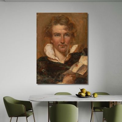 Self-Portrait William Etty wet30 canvas print 