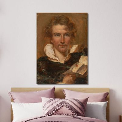 Self-Portrait William Etty wet30 canvas print 