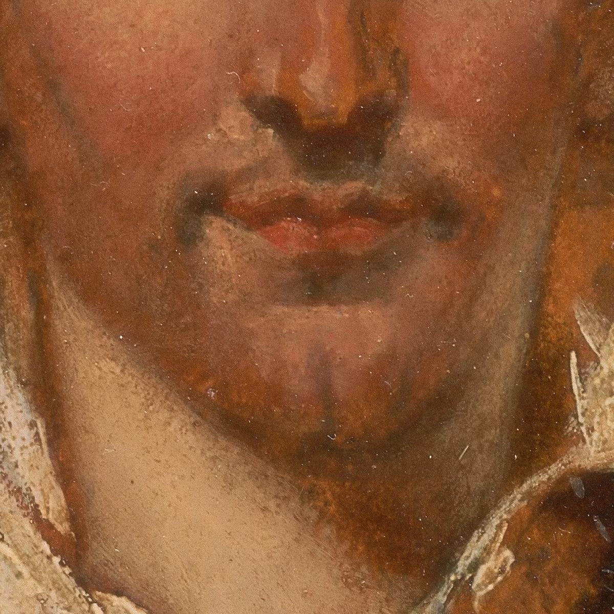 Self-Portrait William Etty wet30 canvas print
