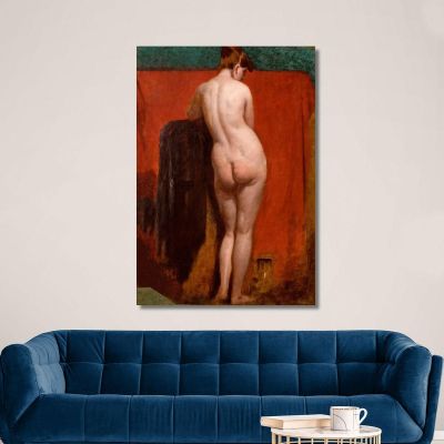 Standing Female Nude 2 William Etty wet33 canvas print 