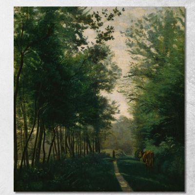 City Of Avray Jean-Baptiste-Camille Corot jbc298 canvas print 