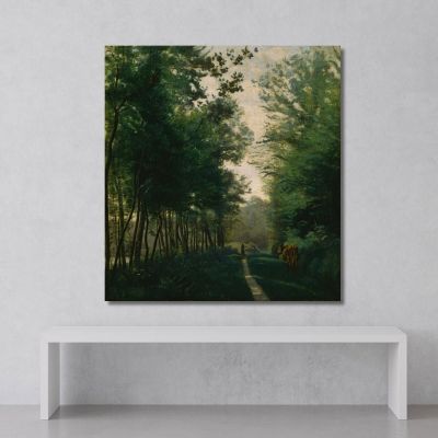 City Of Avray Jean-Baptiste-Camille Corot jbc298 canvas print 