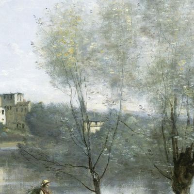 Ville-D'Avray Jean-Baptiste-Camille Corot jbc301 canvas print