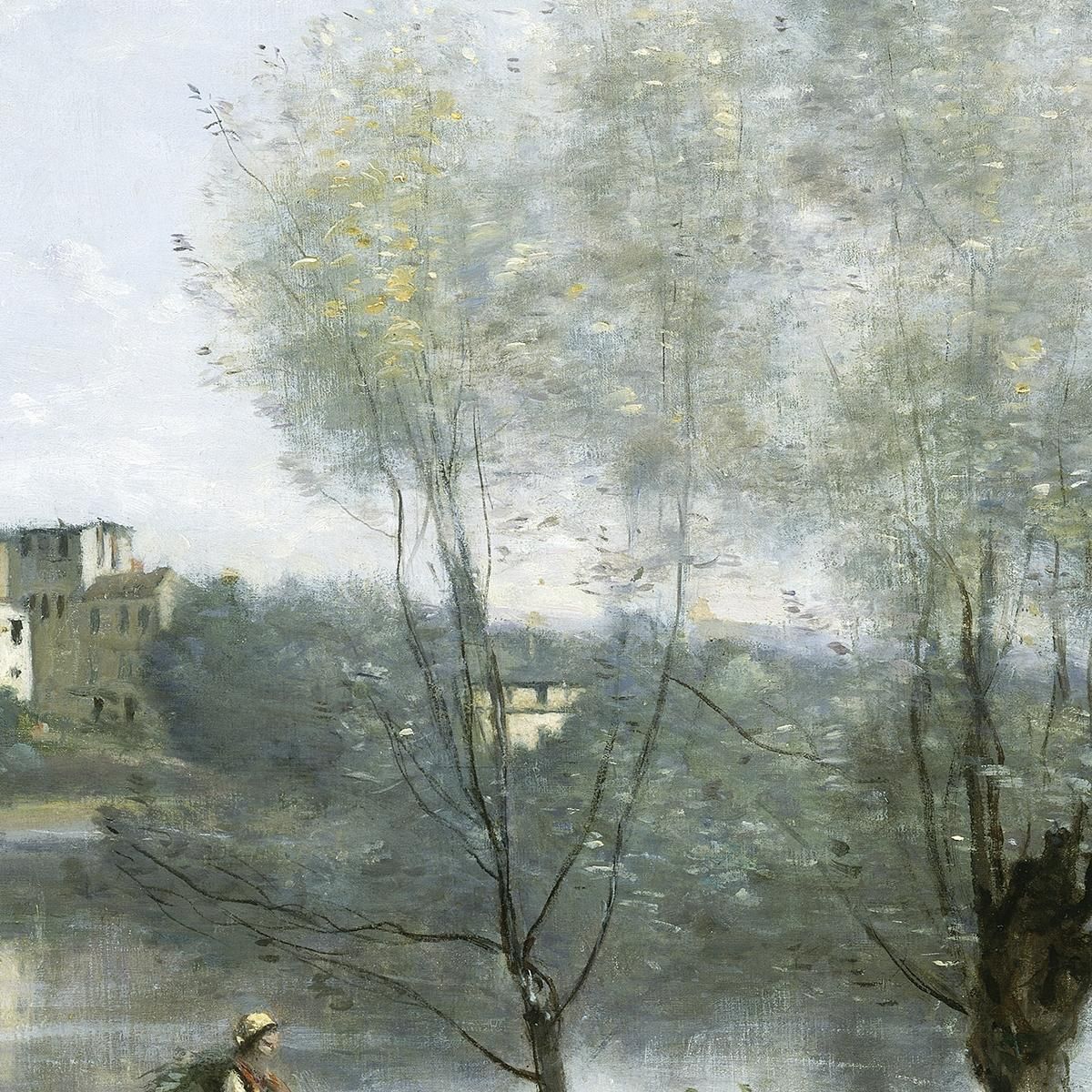 Ville-D'Avray Jean-Baptiste-Camille Corot jbc301 canvas print