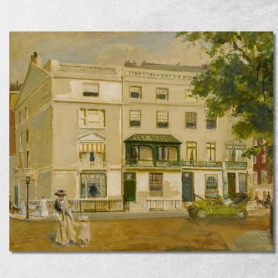 Cadogan Place Belgravia London Jacques-Émile Blanche jeb3 canvas print 