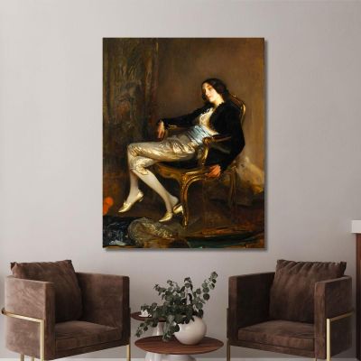 Mozart'S Cherub Jacques-Émile Blanche jeb19 canvas print 