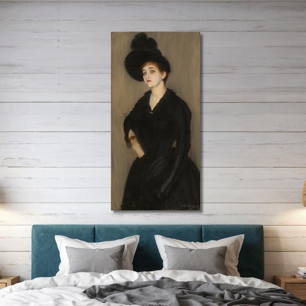 Marie-Blanche Vasnier Jacques-Émile Blanche jeb23 canvas print 