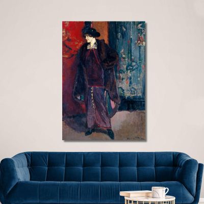 Portrait Of Daisy De Broglie 2 Jacques-Émile Blanche jeb25 canvas print 