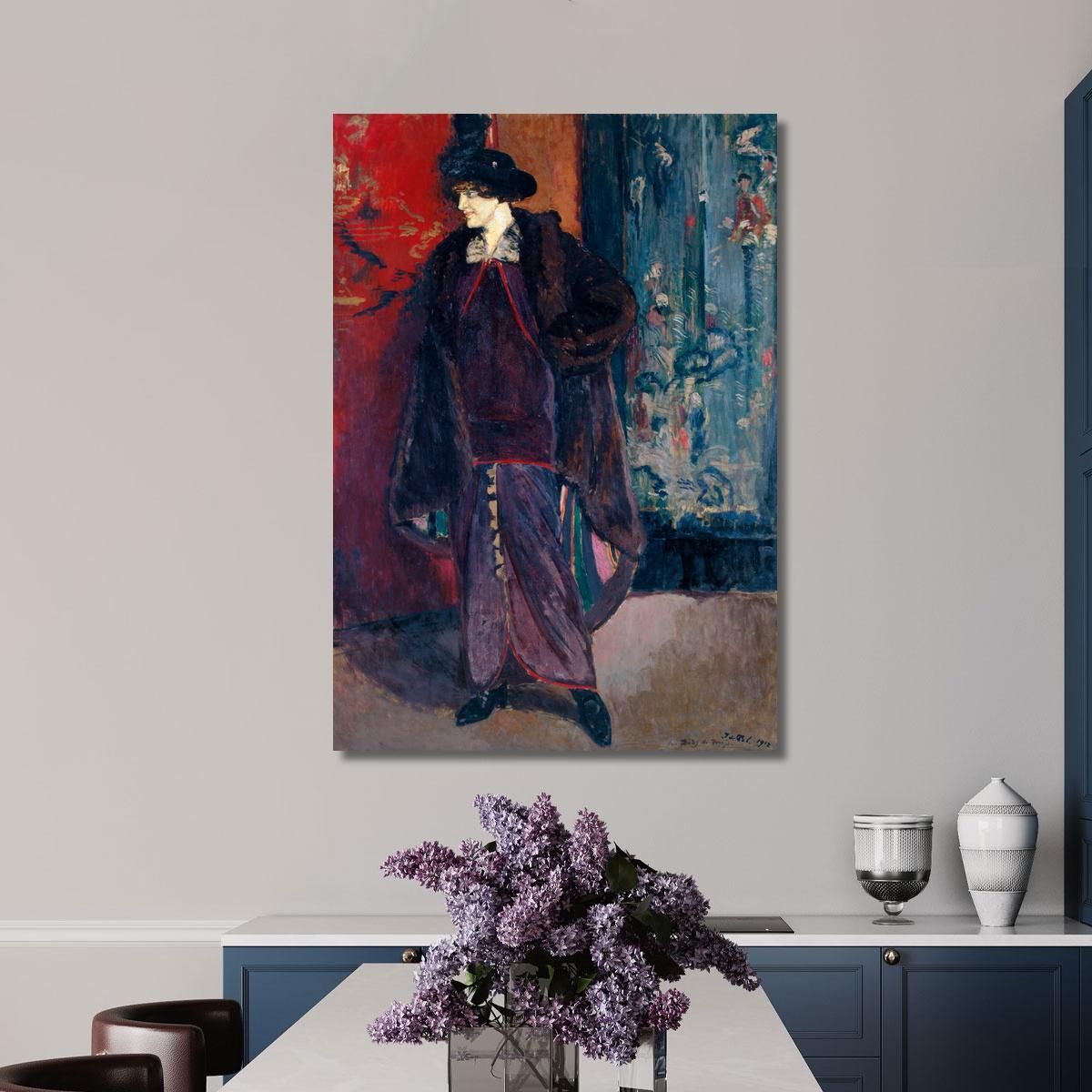Portrait Of Daisy De Broglie 2 Jacques-Émile Blanche jeb25 canvas print 