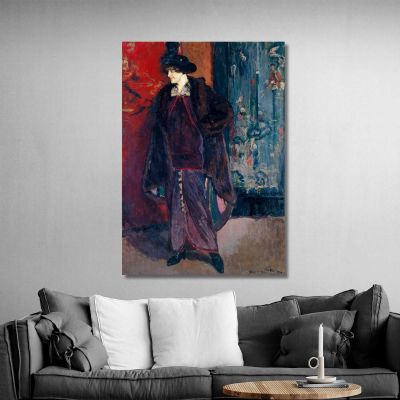 Portrait Of Daisy De Broglie 2 Jacques-Émile Blanche jeb25 canvas print 