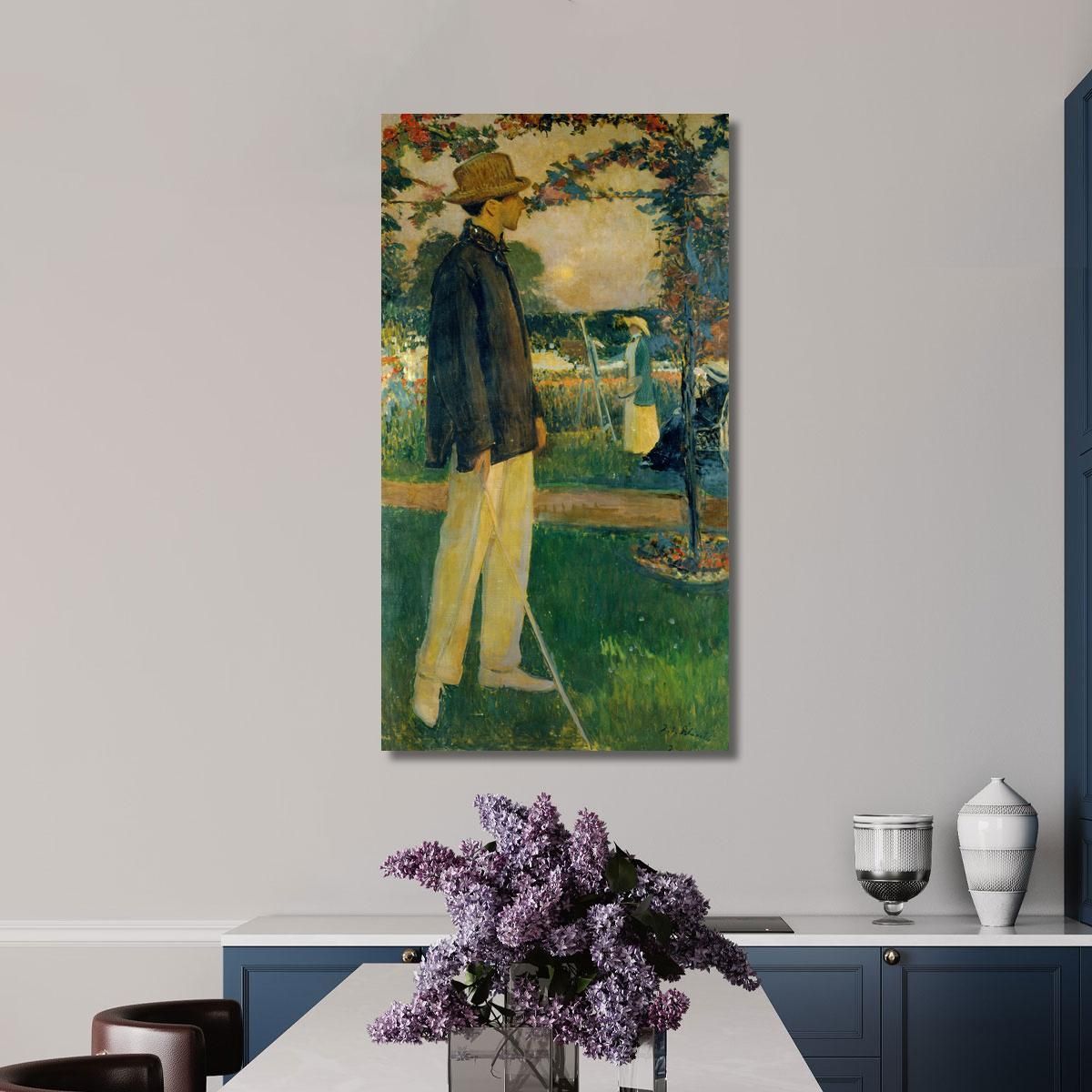 Portrait Of Jean Cocteau Jacques-Émile Blanche jeb29 canvas print 