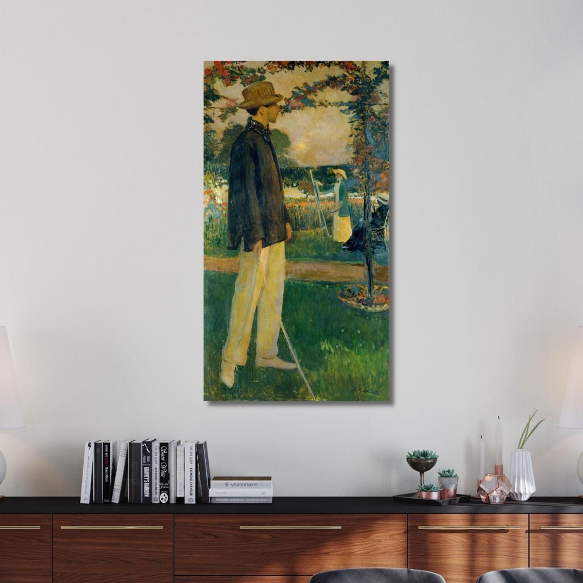 Portrait Of Jean Cocteau Jacques-Émile Blanche jeb29 canvas print 