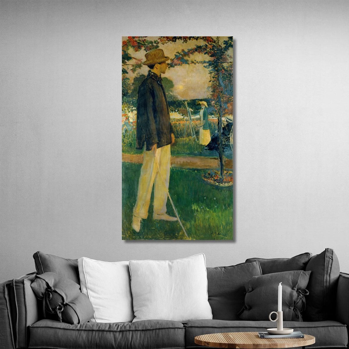 Portrait Of Jean Cocteau Jacques-Émile Blanche jeb29 canvas print 